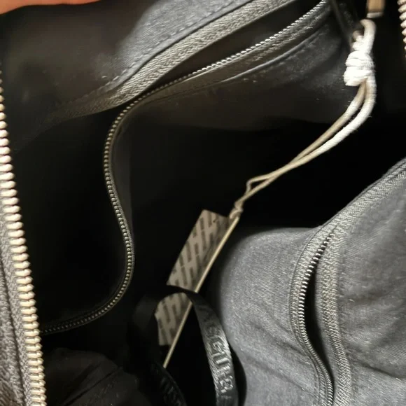 BAGGU Denim Medium Crescent Bag - Picture 4 of 9